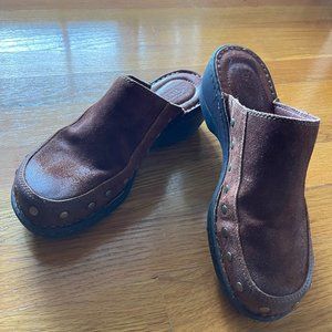Born Suede Mule Shoes 6W